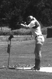 Placer graduate Ellie Doughty represents her trap-shooting polo from last year's team.