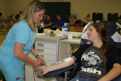 Placer hosts semi-annual blood drive