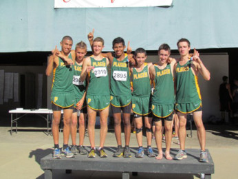 Varsity boy's cross-country team dominates sections and moves on to state meet