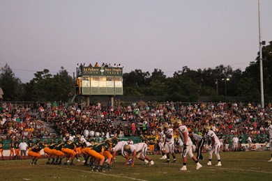 With full stands on Friday night, Placer football garners the most attention and coverage than other sports.