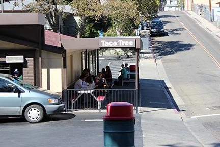 Taco Tree is one local business where Placer students sometimes forget to pick up their trash during lunch.